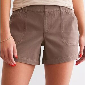 Buckle Black Pull-On Chino Stretch Shorts NWT Size Medium